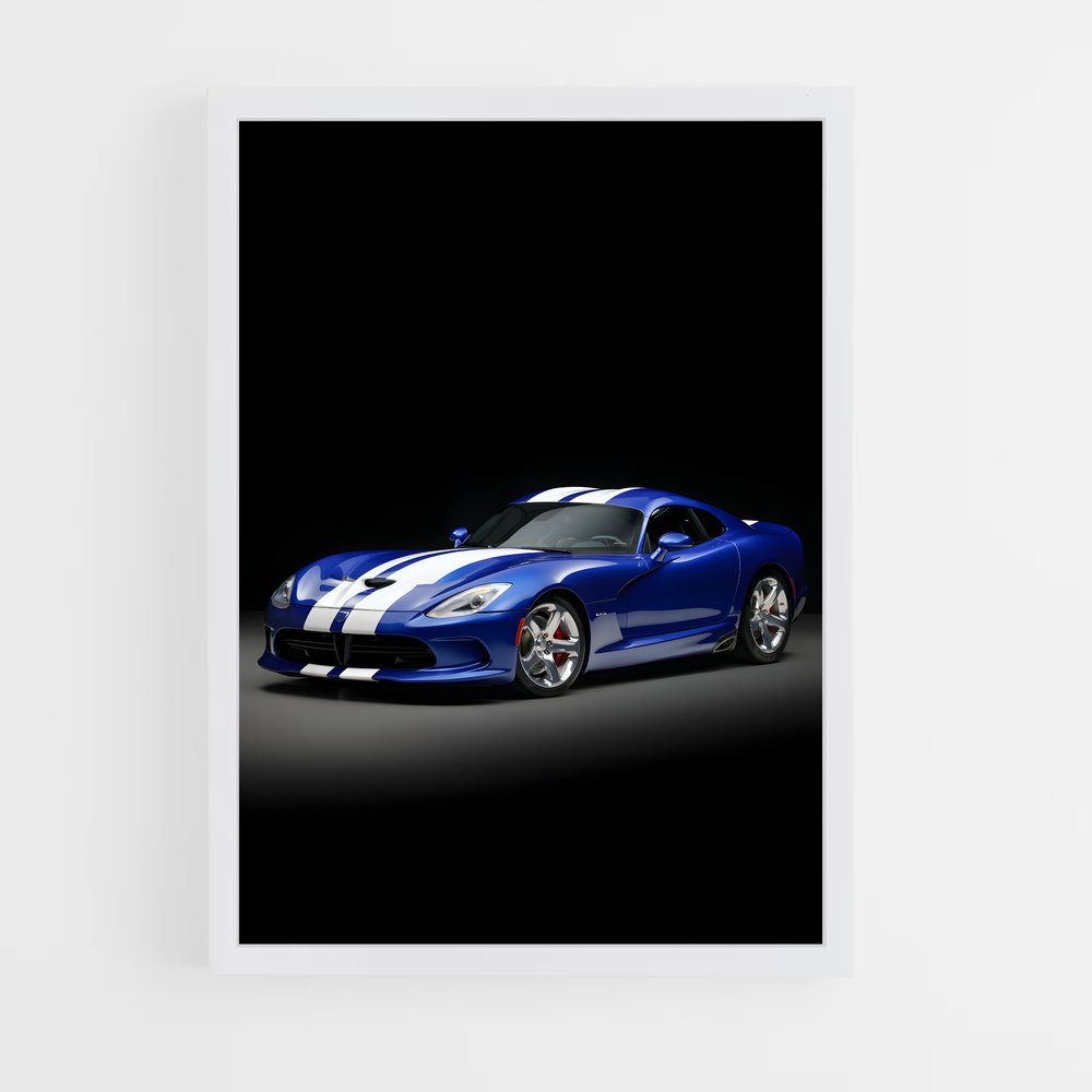 Poster Viper Racing – affiche Dodge (vue 3)